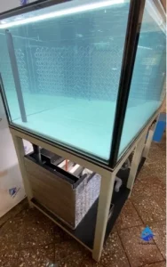 Морской аквариум в работе