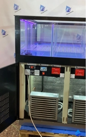 Холодильники на морской витрине